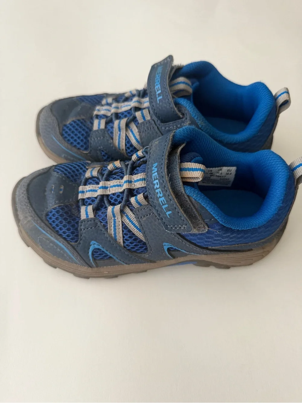 Merrell Kids Blue hiking trail boots